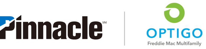 Pinnacle & Optigo Freddie Mac Multifamily logos